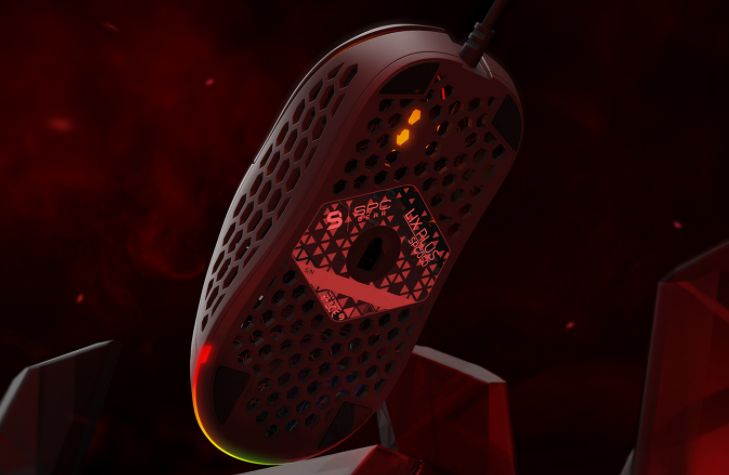 Mysz SPCGear SPG051 - teflonowe ślizgacze
